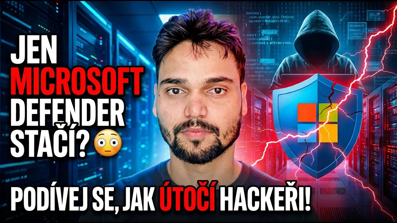 Spoléhat pouze na Microsoft Defender? ⚠️ Velké bezpečnostní riziko