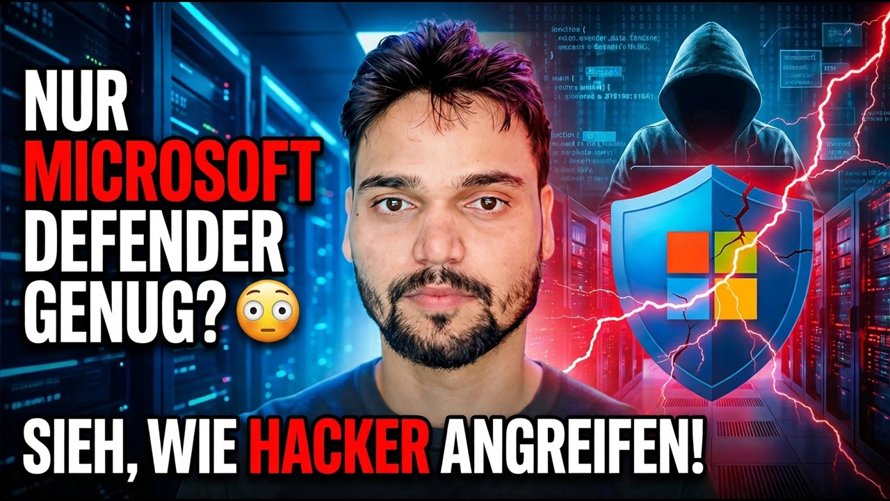 Verlassen Sie sich nur auf Microsoft Defender? ⚠️ Großes Sicherheitsrisiko