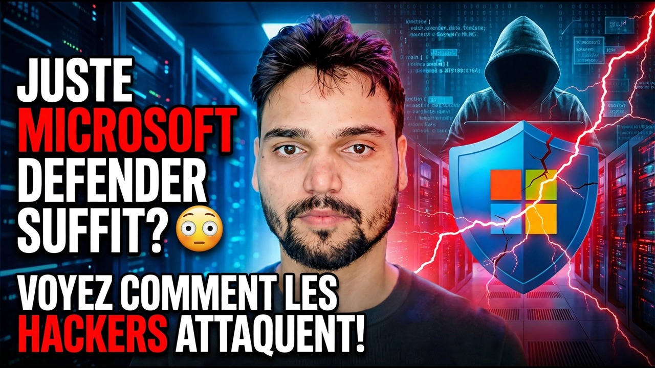 Vous comptez uniquement sur Microsoft Defender ? ⚠️ Gros risque de sécurité
