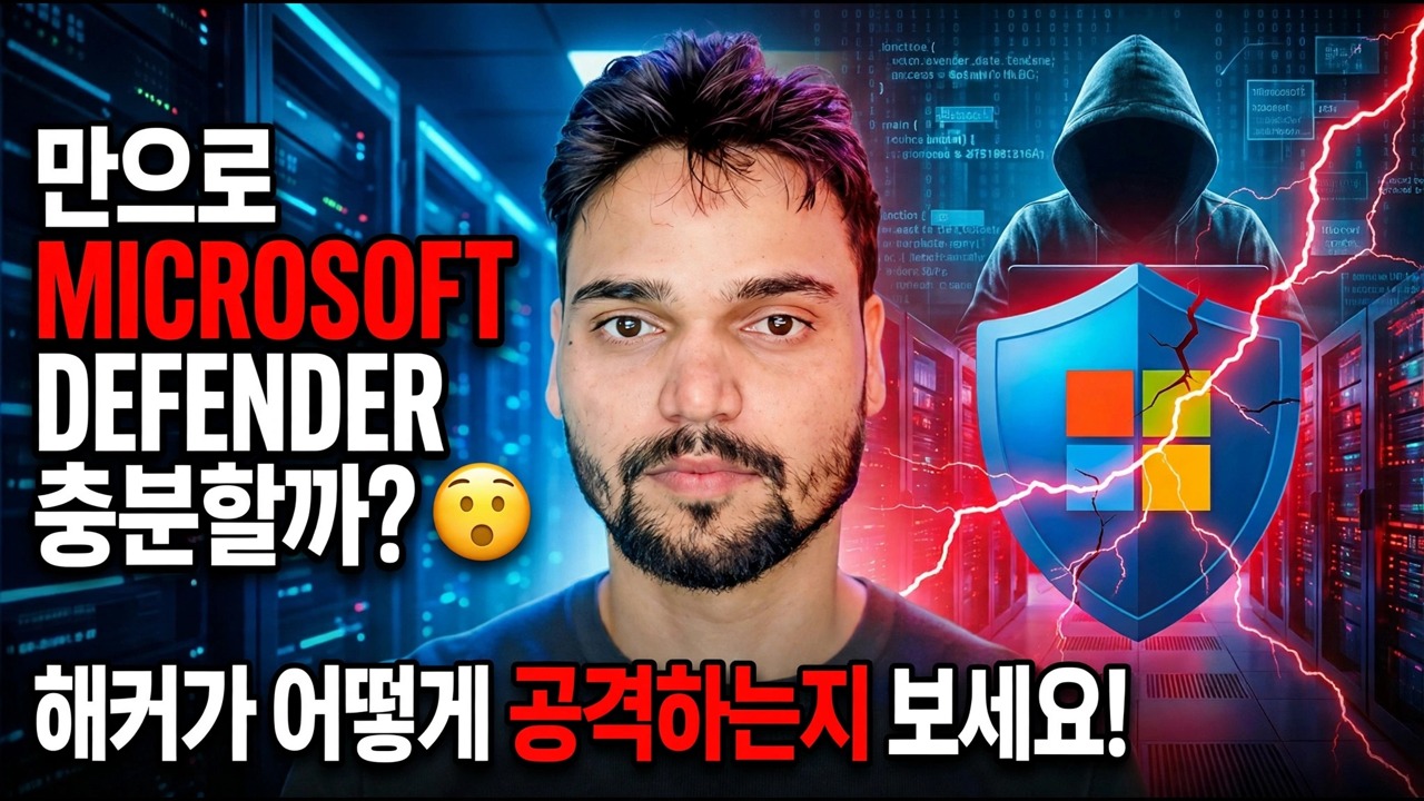 Microsoft Defender에만 의존하시나요? ⚠️ 큰 보안 위험