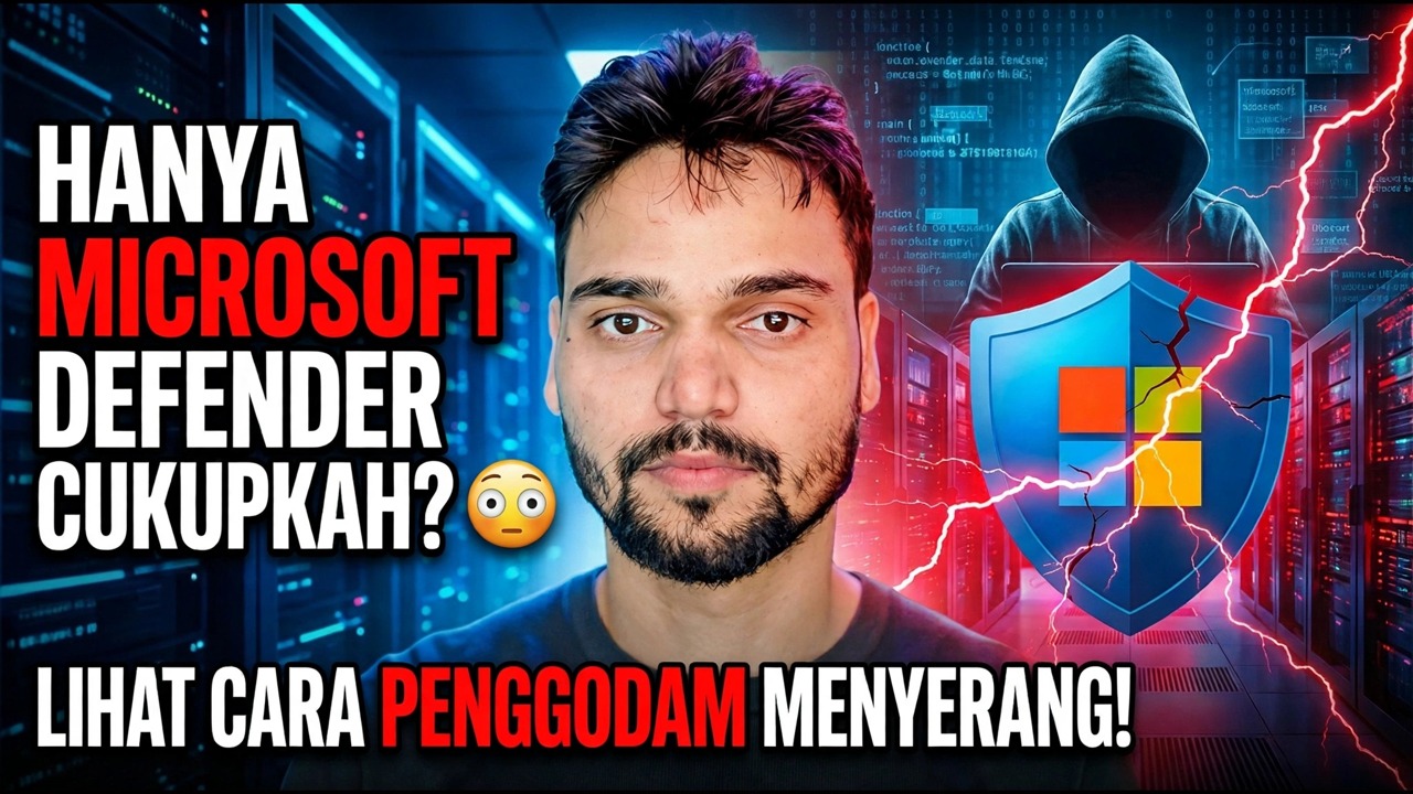 Hanya Bergantung pada Microsoft Defender? ⚠️ Risiko Keselamatan Besar