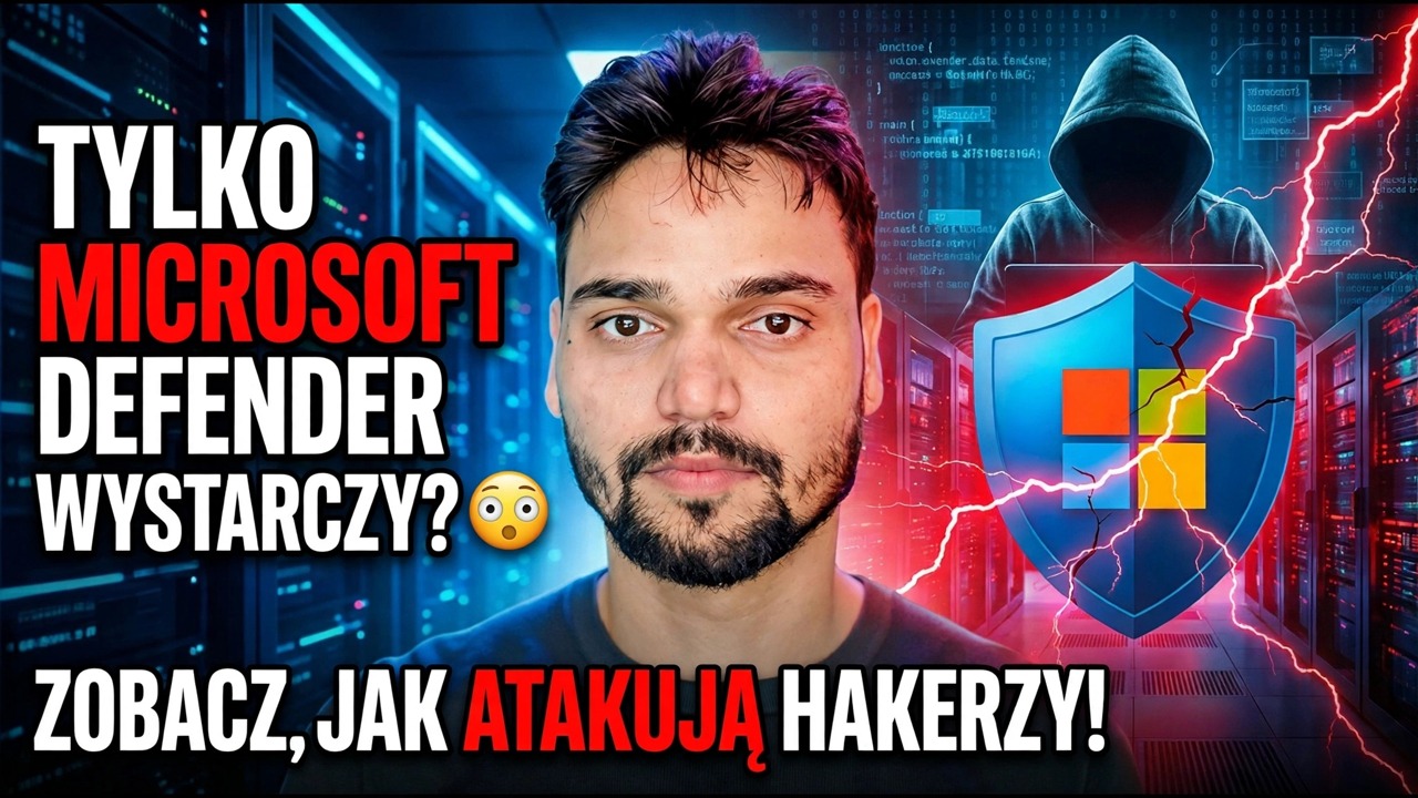 Polegasz wyłącznie na programie Microsoft Defender? ⚠️ Duże ryzyko bezpieczeństwa