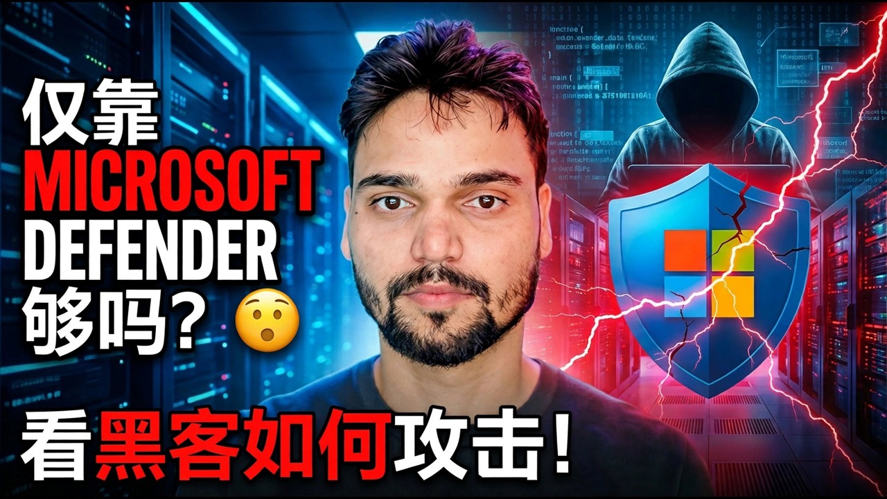 仅依赖 Microsoft Defender？ ⚠️巨大的安全风险