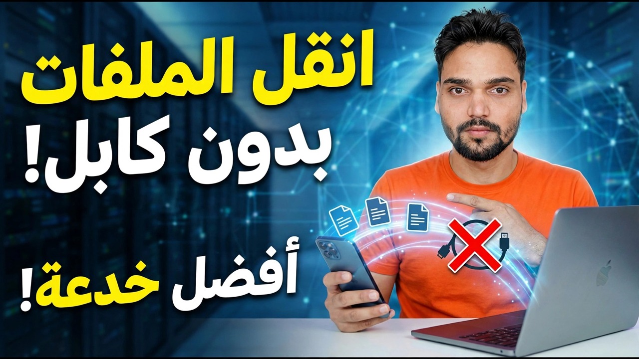 توقف عن استخدام كابل USB ⚠️ استخدم المشاركة السريعة بدلاً من ذلك