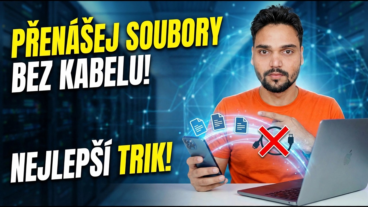 Přestaňte používat kabel USB ⚠️ Místo toho použijte rychlé sdílení