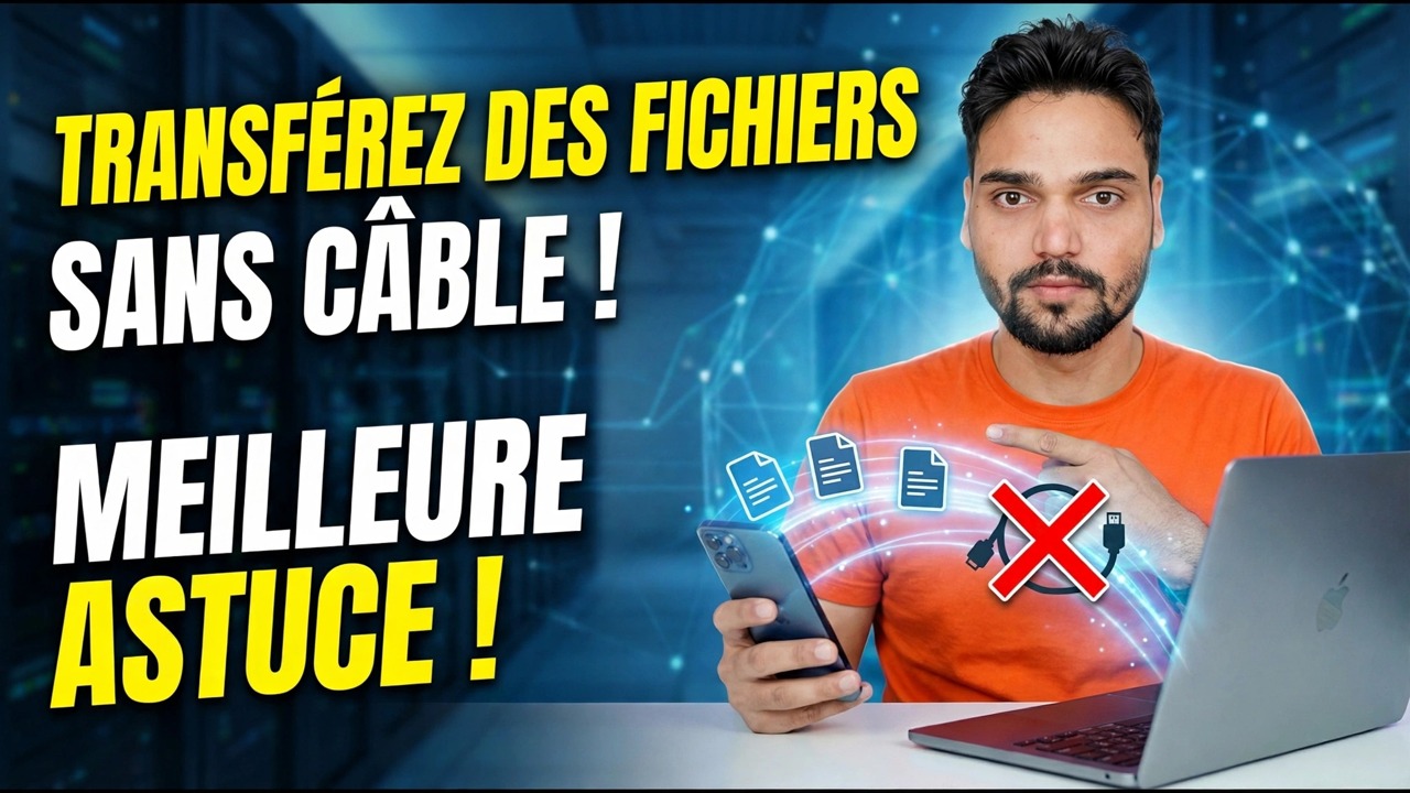 Arrêtez d'utiliser le câble USB ⚠️ Utilisez plutôt le partage rapide