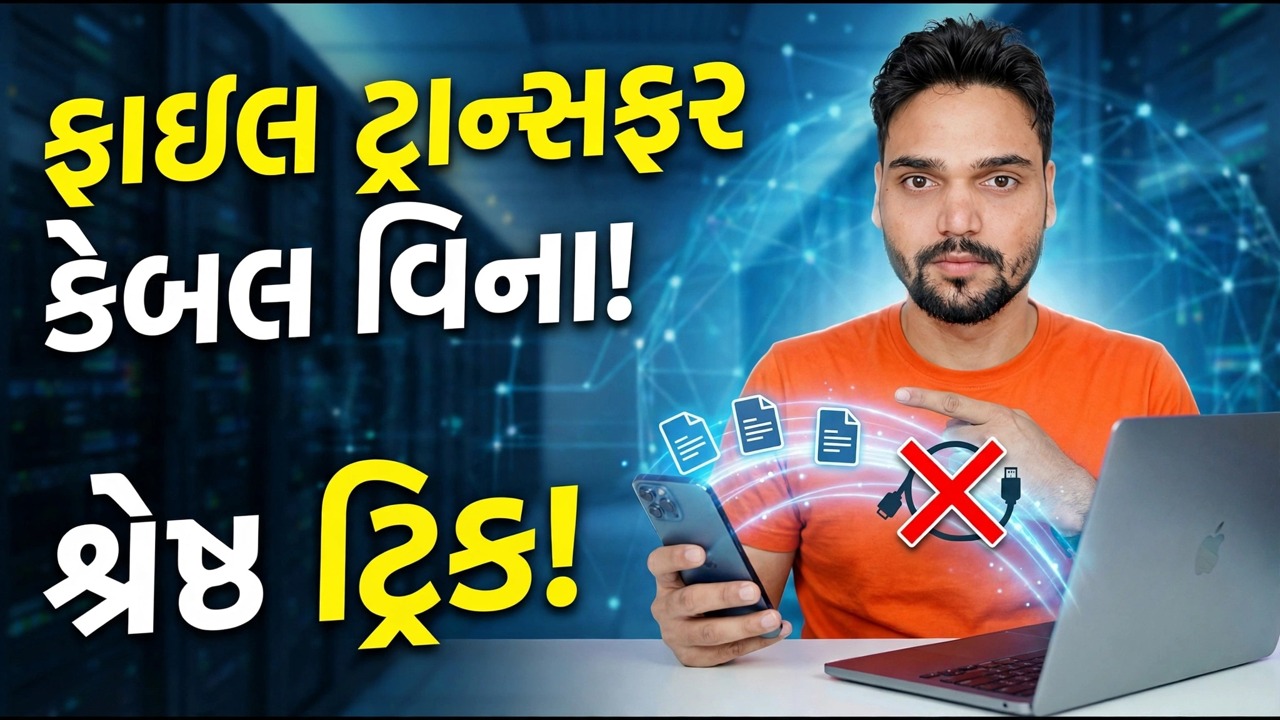USB કેબલનો ઉપયોગ કરવાનું બંધ કરો ⚠️ તેના બદલે ઝડપી શેરનો ઉપયોગ કરો