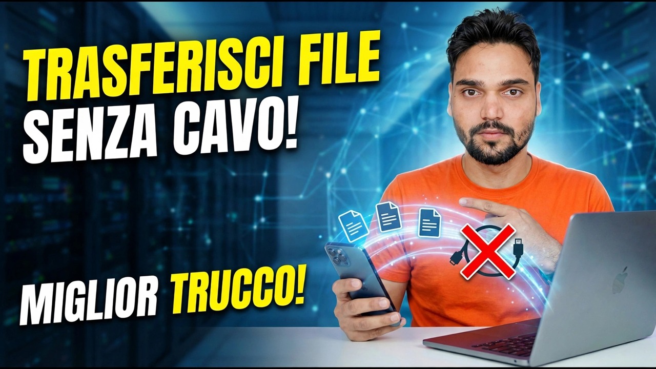 Smetti di utilizzare il cavo USB ⚠️ Utilizza invece la condivisione rapida