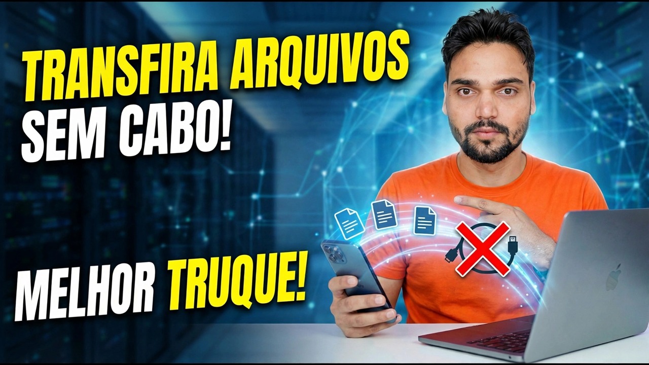 Pare de usar o cabo USB ⚠️ Use o Quick Share