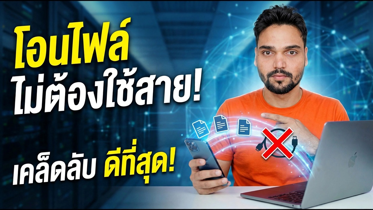หยุดใช้สาย USB ⚠️ ใช้ Quick Share แทน