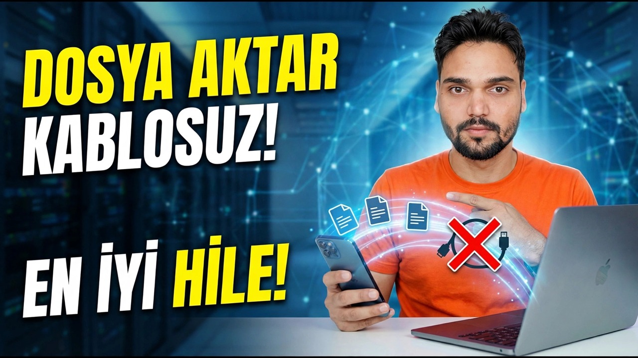 USB Kablosunu Kullanmayı Durdurun ⚠️ Bunun yerine Hızlı Paylaşımı Kullanın
