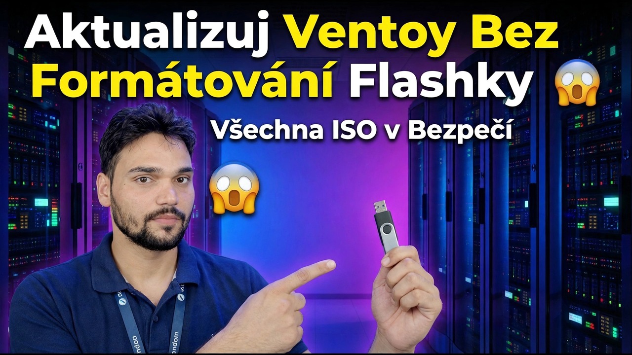 Aktualizujte Ventoy bez formátování Pendrive 😱