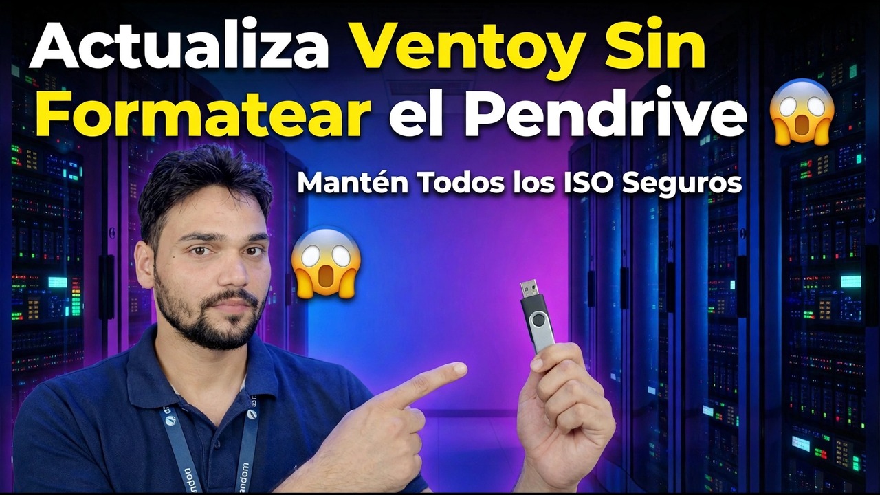 Actualizar Ventoy Sin Formatear Pendrive 😱