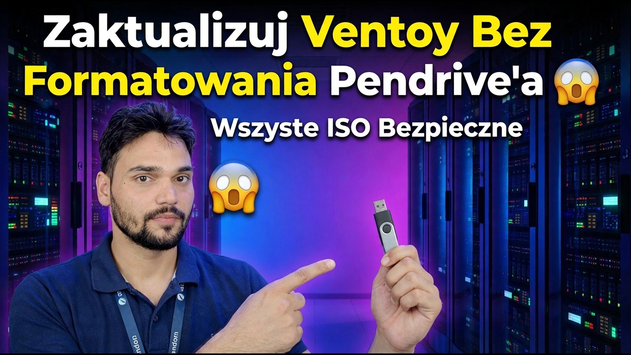 Zaktualizuj Ventoy bez formatowania Pendrive 😱