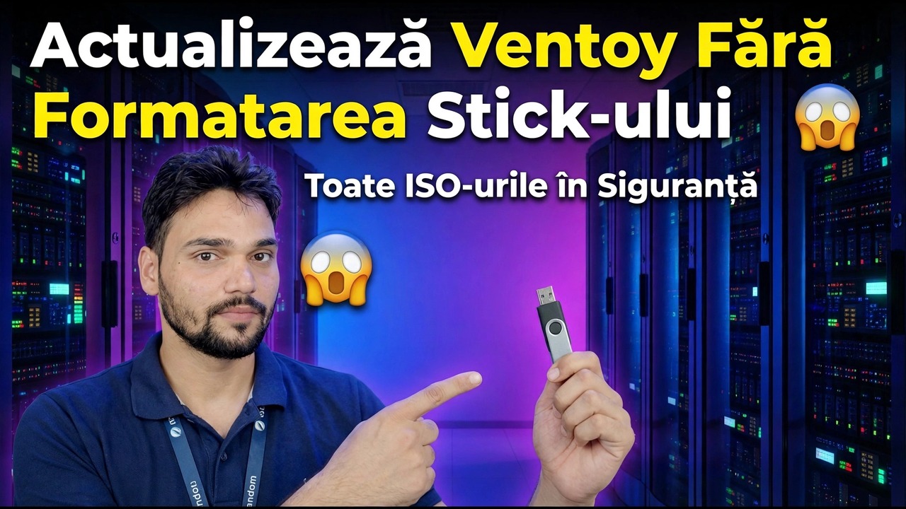 Actualizați Ventoy fără formatare Pendrive 😱