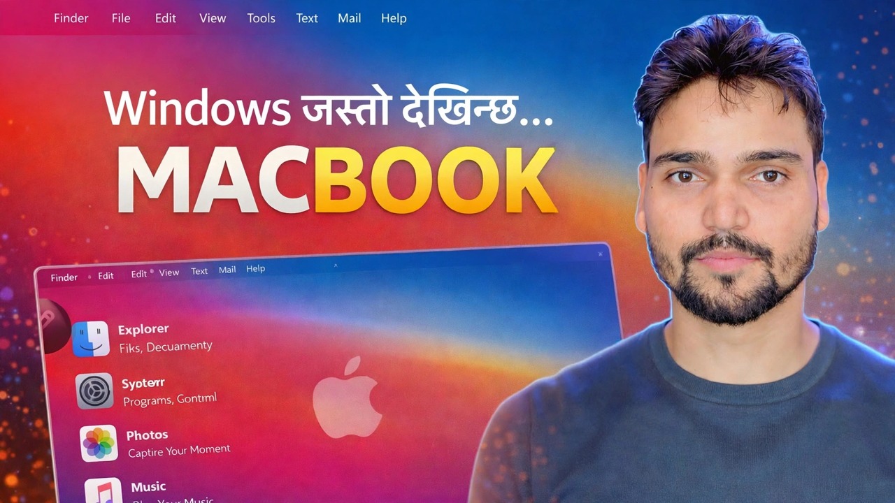 Windows 11 लाई macOS मा बदल्नुहोस्! (पुरानो ल्यापटपमा काम गर्दछ)
