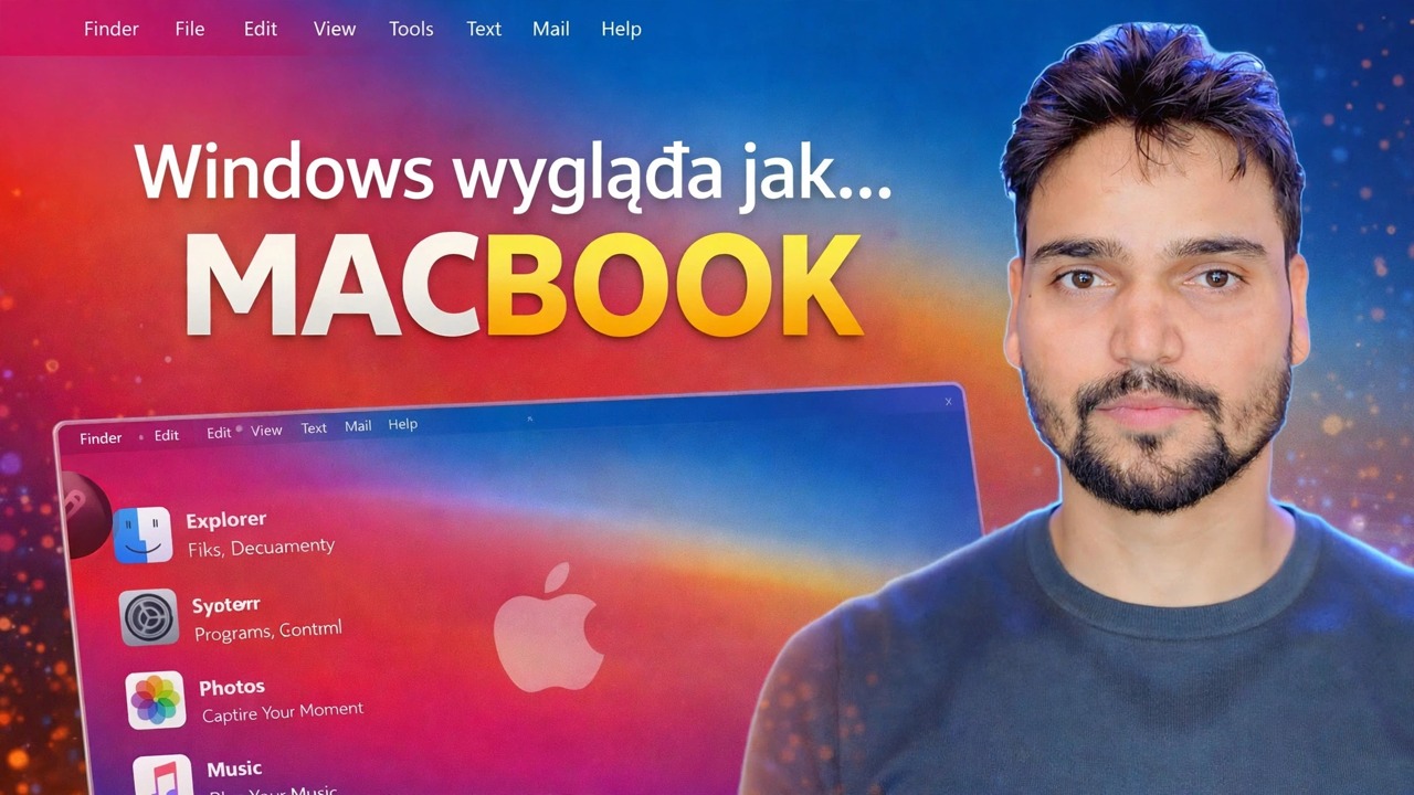 Zamień Windows 11 w macOS! (Działa na starych laptopach)