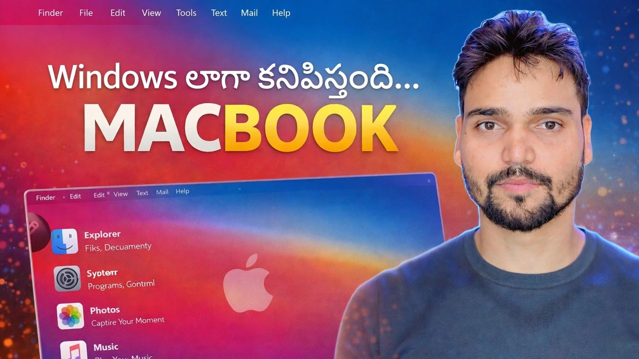 Windows 11ని MacOSగా మార్చండి! (పాత ల్యాప్‌టాప్‌లలో పని చేస్తుంది)