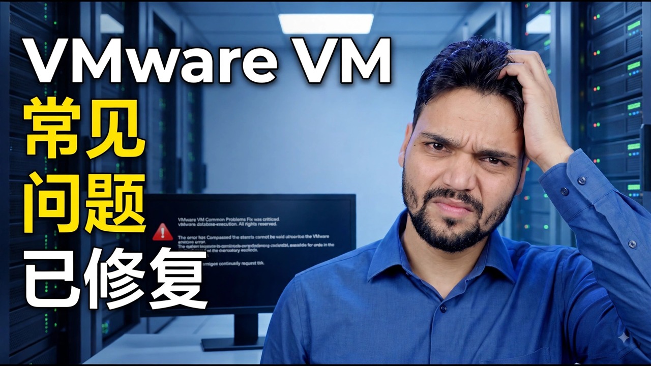 VMware VM Common Problems Fix 🔥