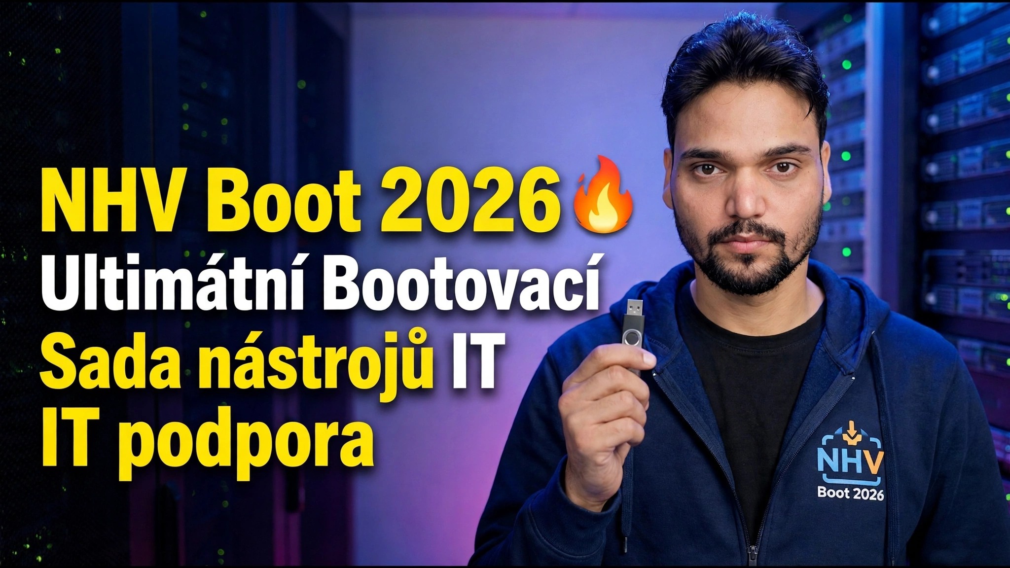 NHV Boot 2026 🔥 Ultimate Bootable Toolkit pro IT podporu