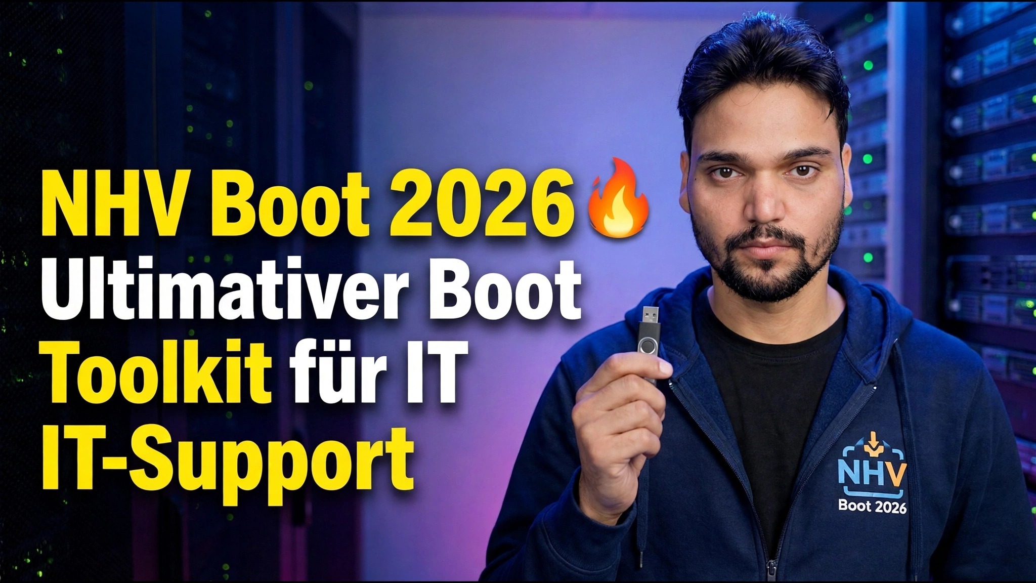 NHV Boot 2026 🔥 Ultimatives bootfähiges Toolkit für den IT-Support