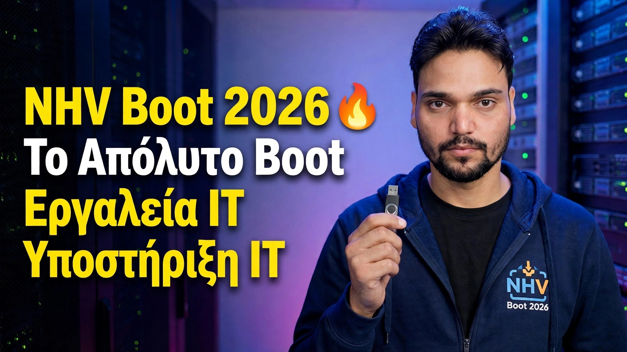 NHV Boot 2026 🔥 Ultimate Bootable Toolkit for IT Support
