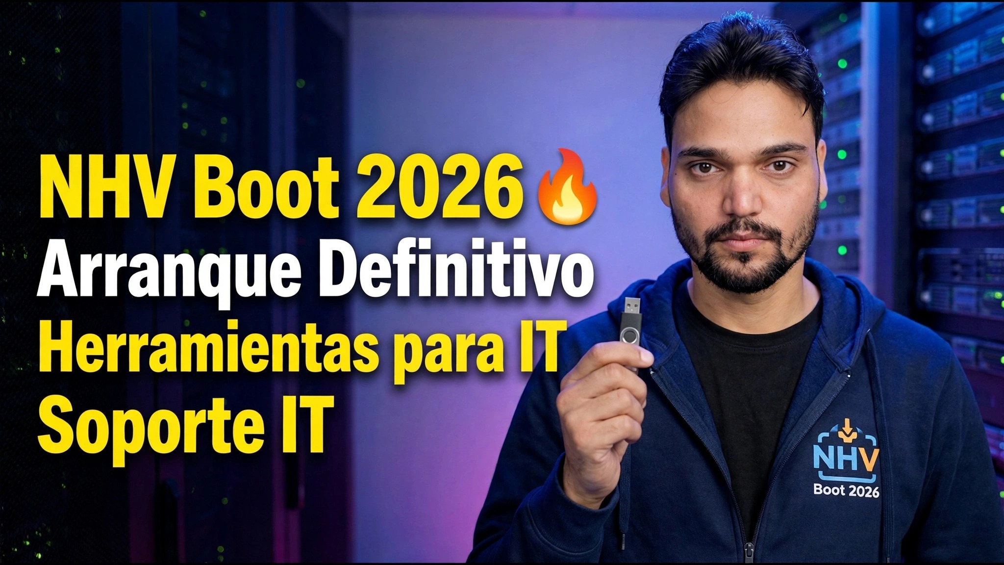 NHV Boot 2026 🔥 Kit de herramientas de arranque definitivo para soporte de TI