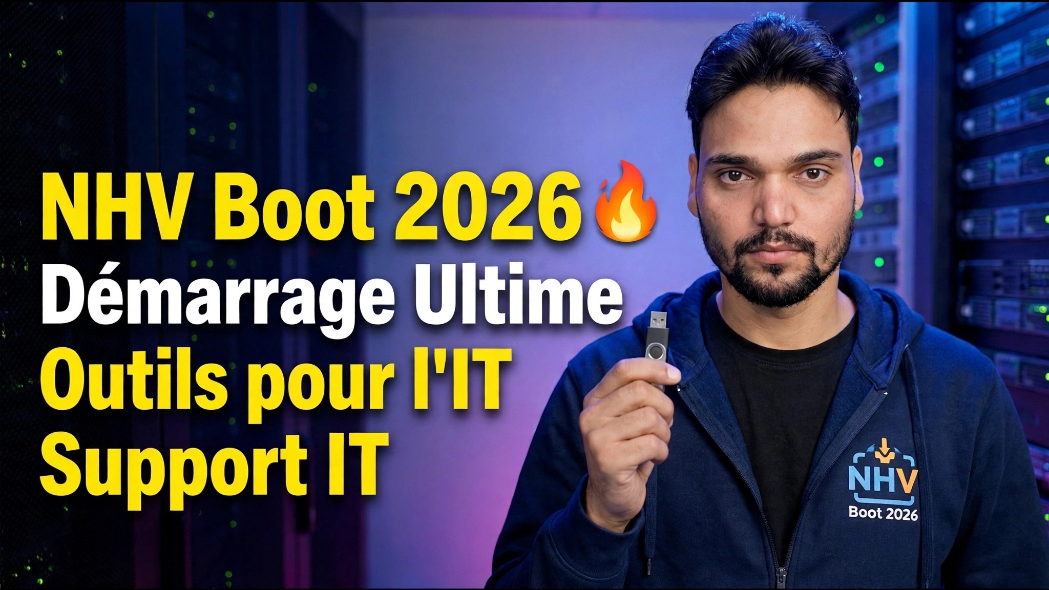 NHV Boot 2026 🔥 Boîte à outils de démarrage ultime pour le support informatique