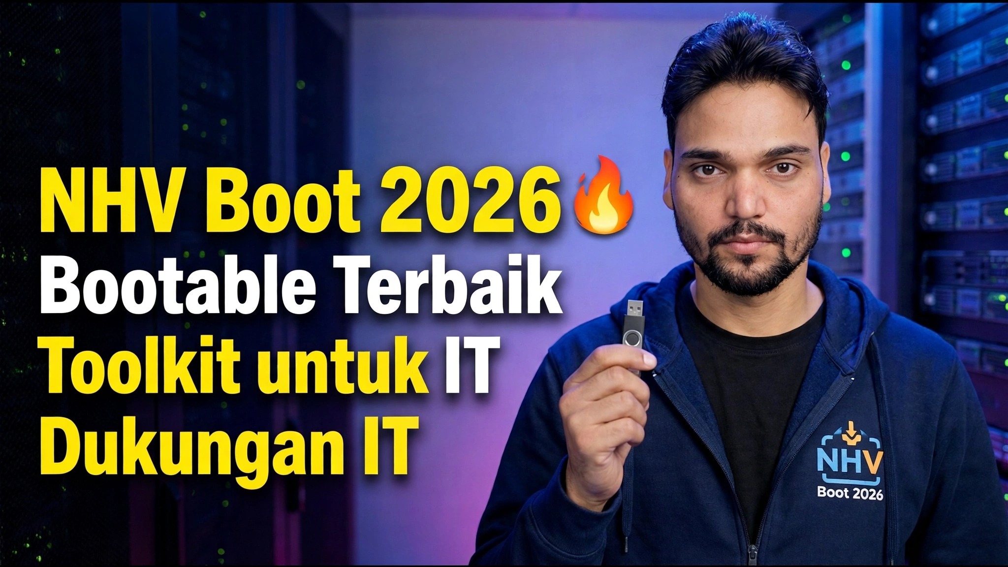 NHV Boot 2026 🔥 Perangkat Bootable Terbaik untuk Dukungan TI