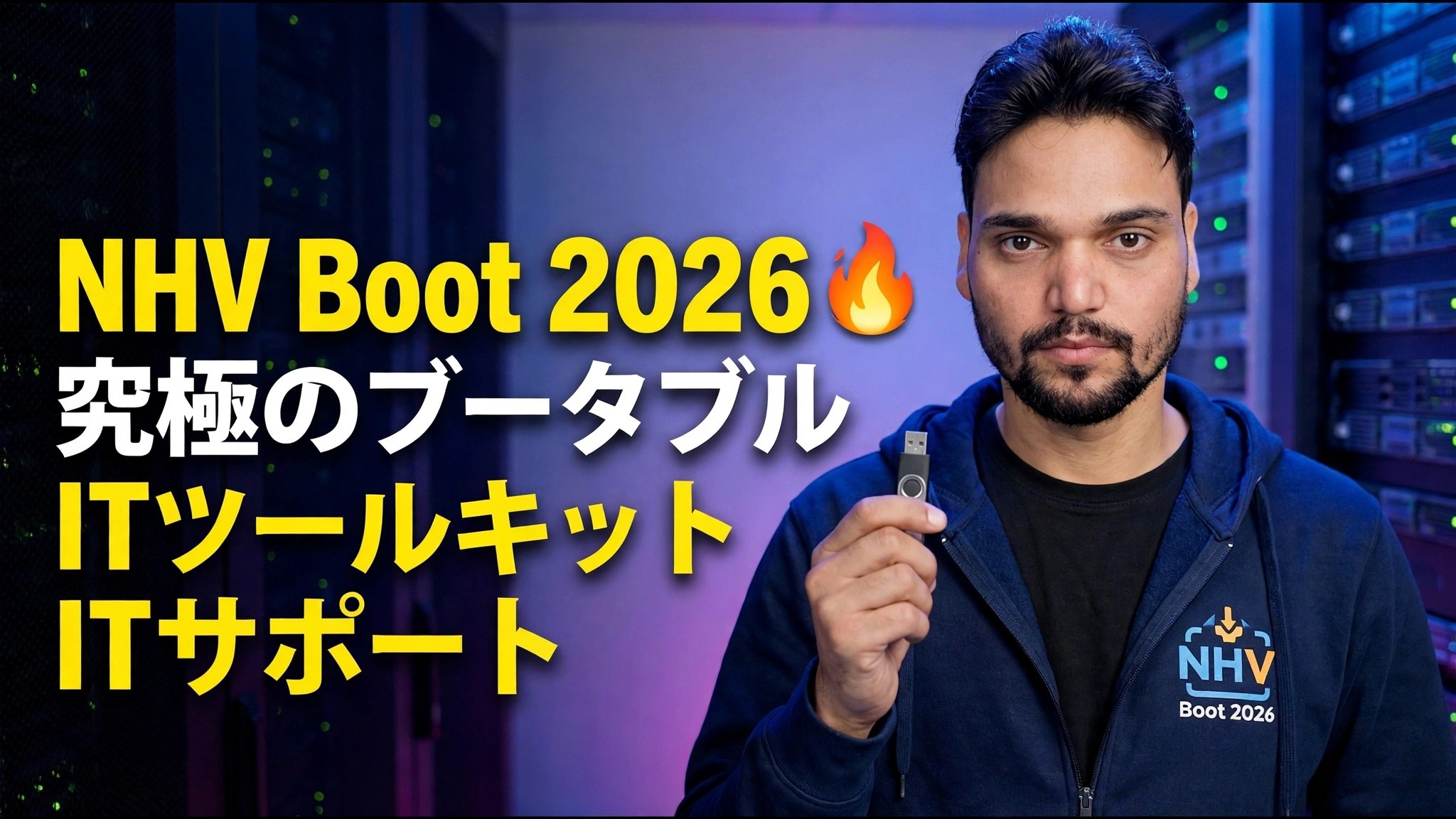 NHV Boot 2026 🔥 IT サポート用の究極のブート可能ツールキット