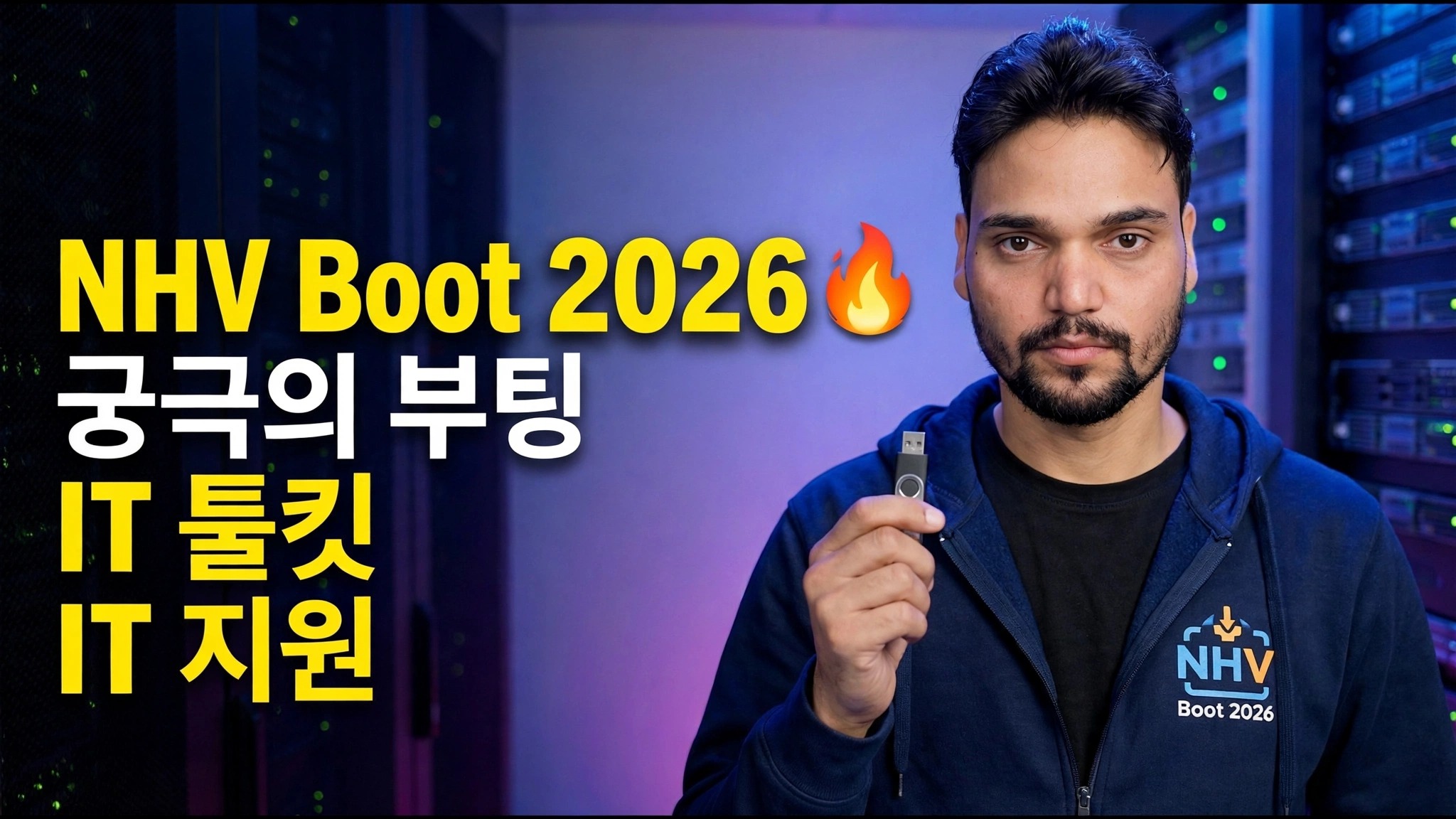 NHV Boot 2026 🔥 IT 지원을 위한 최고의 부팅 가능 툴킷