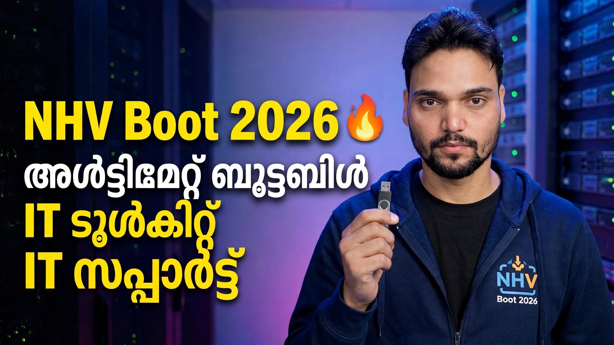 NHV ബൂട്ട് 2026 🔥 ഐടി പിന്തുണയ്‌ക്കുള്ള അൾട്ടിമേറ്റ് ബൂട്ടബിൾ ടൂൾകിറ്റ്