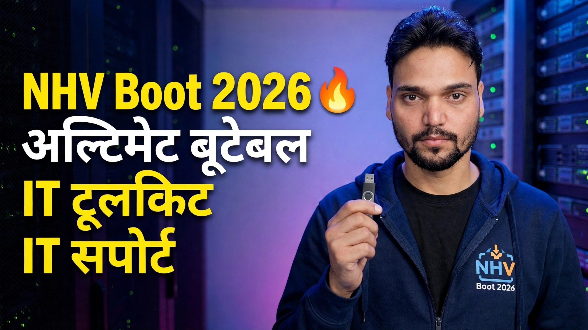 NHV बूट 2026 🔥 IT सपोर्टसाठी अंतिम बूट करण्यायोग्य टूलकिट