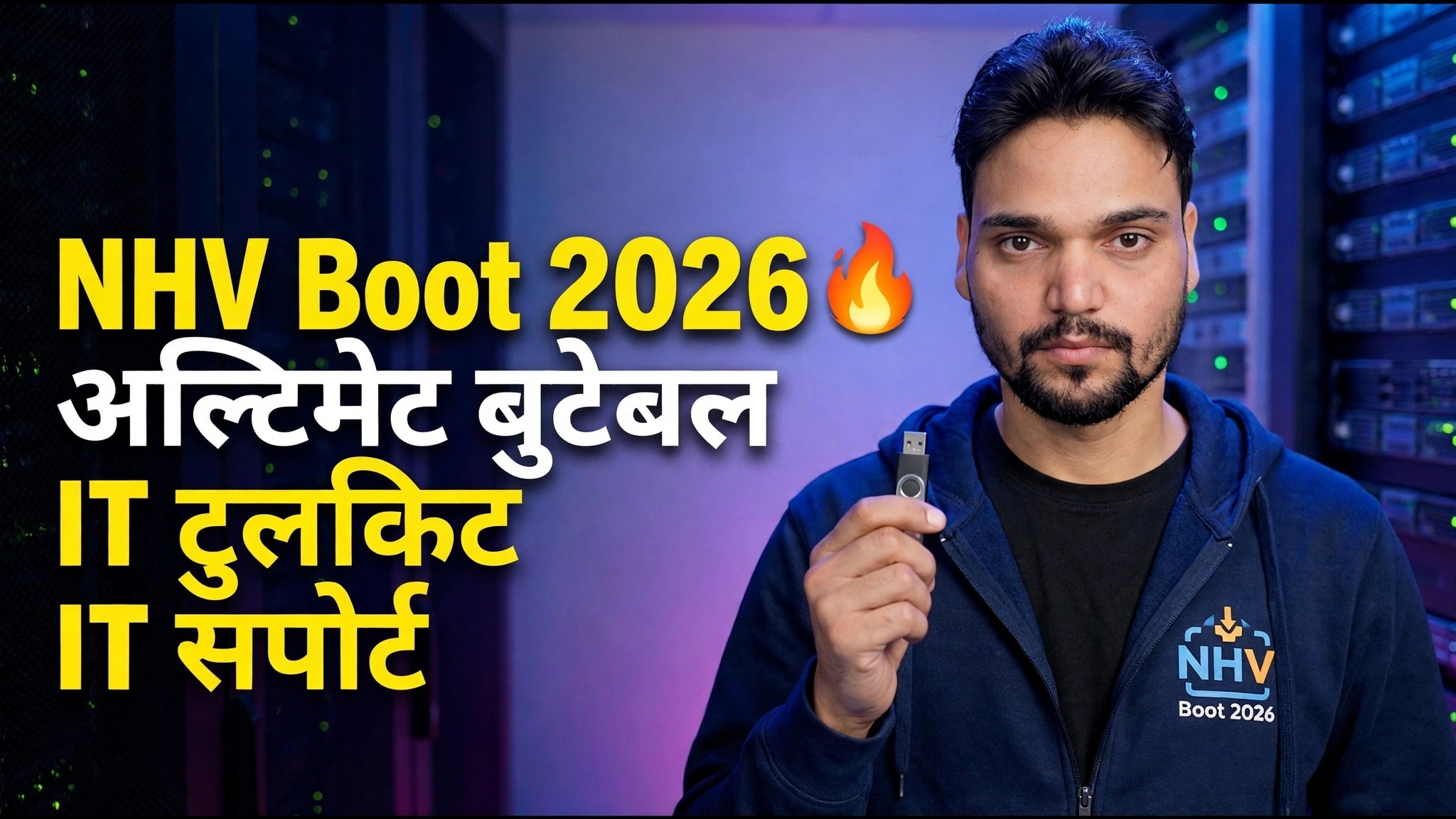 NHV बुट 2026 🔥 IT सपोर्टको लागि अल्टिमेट बुटेबल टुलकिट