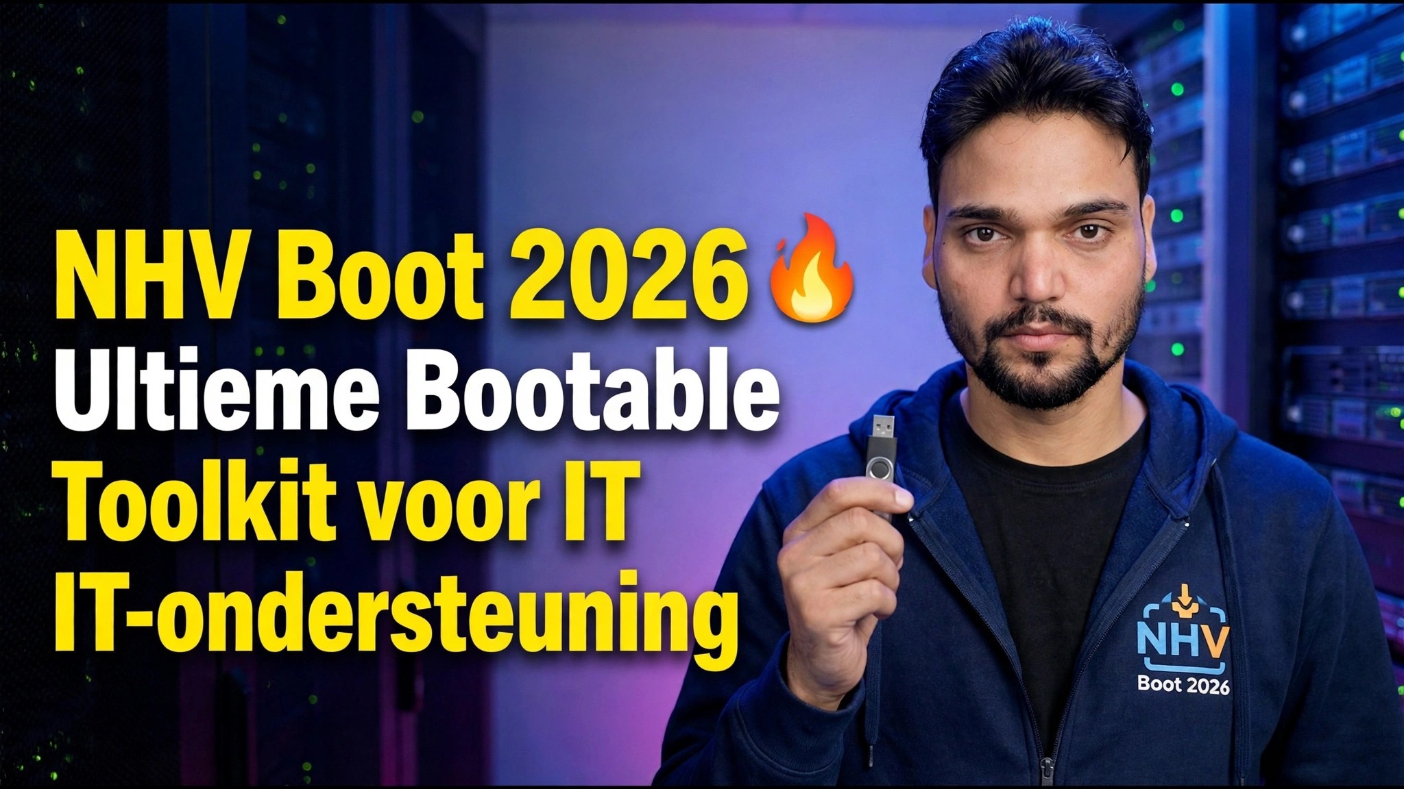 NHV Boot 2026 🔥 Ultieme opstartbare toolkit voor IT-ondersteuning