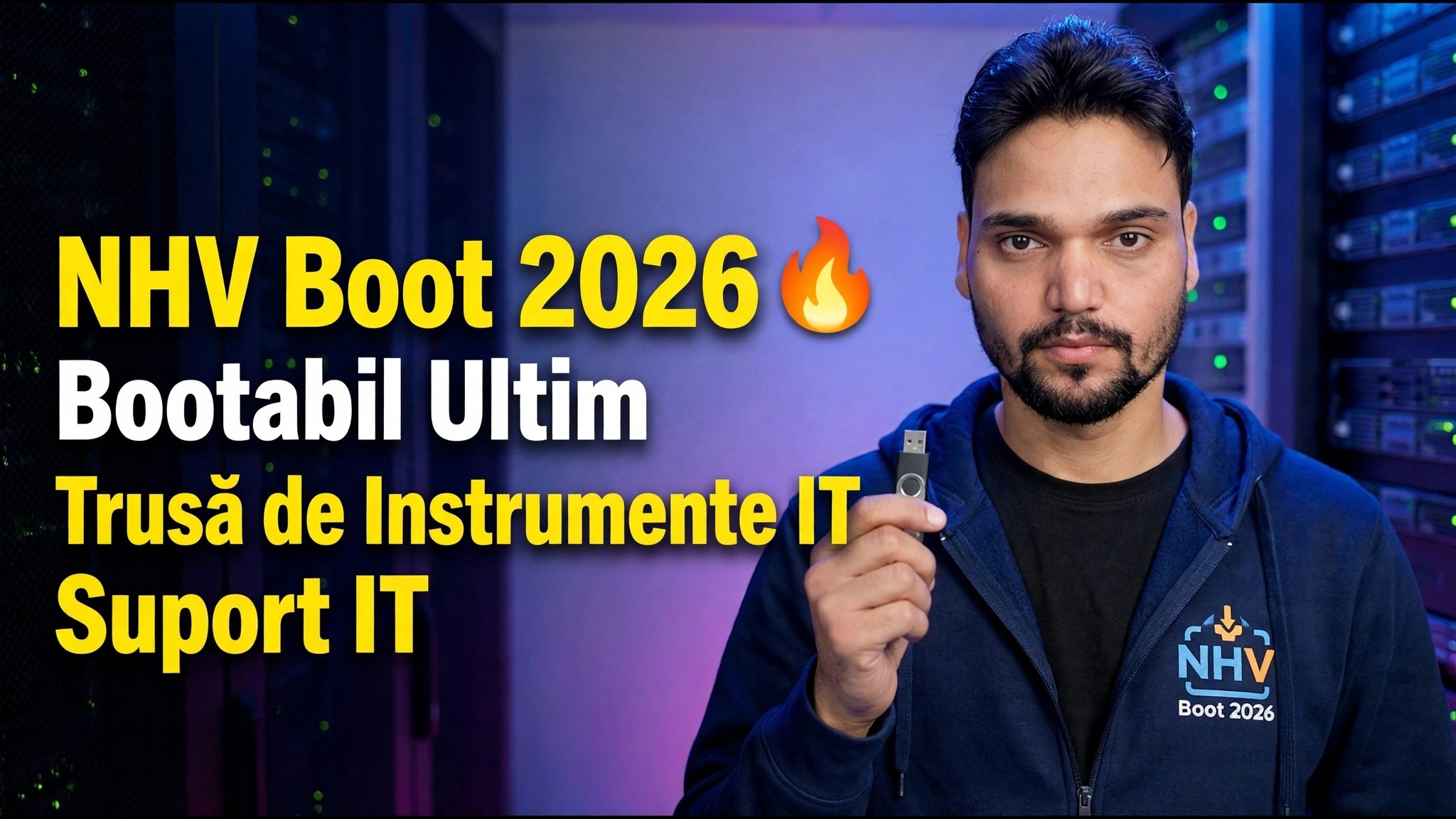 NHV Boot 2026 🔥 Setul de instrumente de pornire suprem pentru suport IT