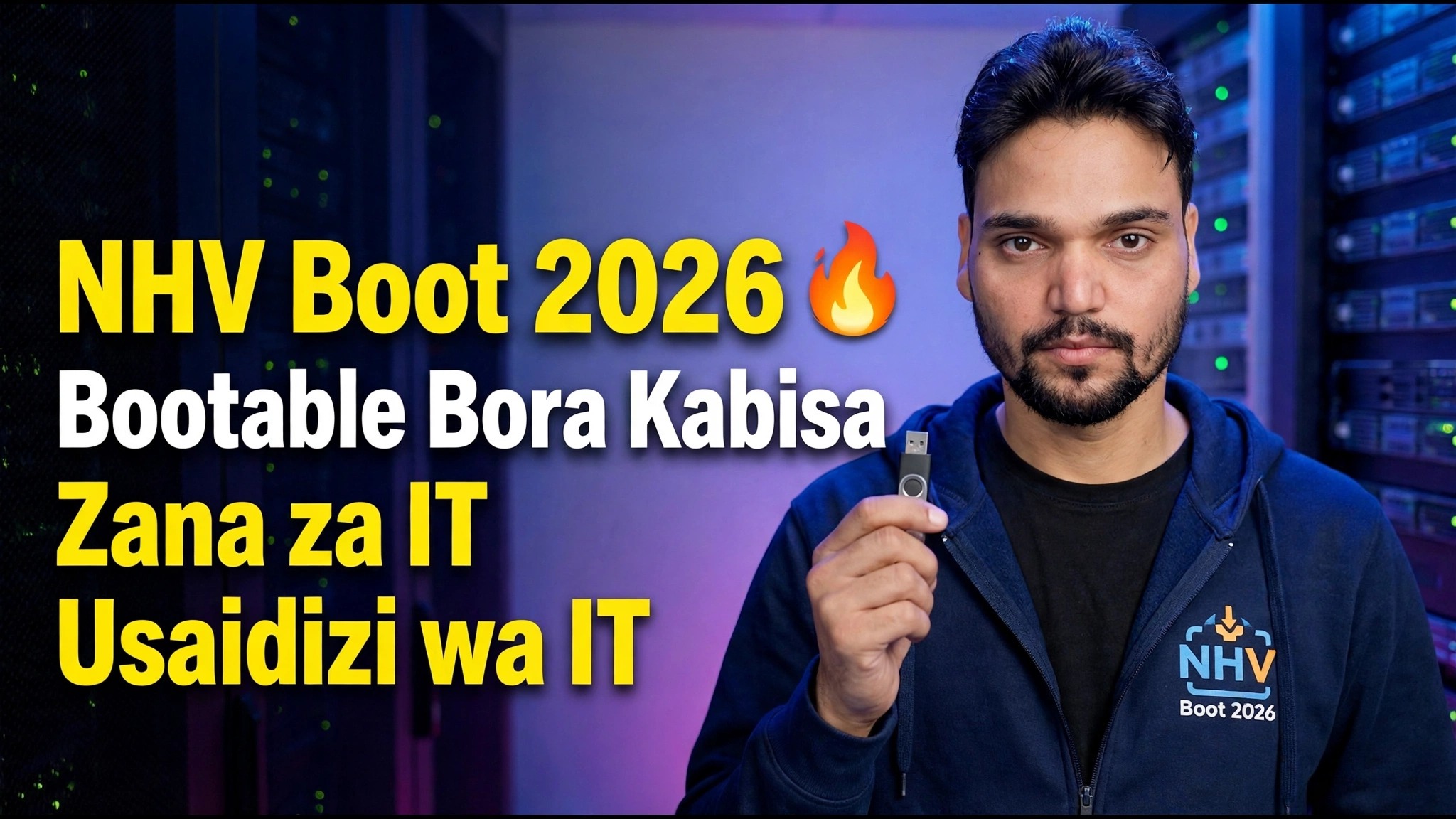 NHV Boot 2026 🔥 Zana ya Ultimate Bootable kwa Usaidizi wa IT