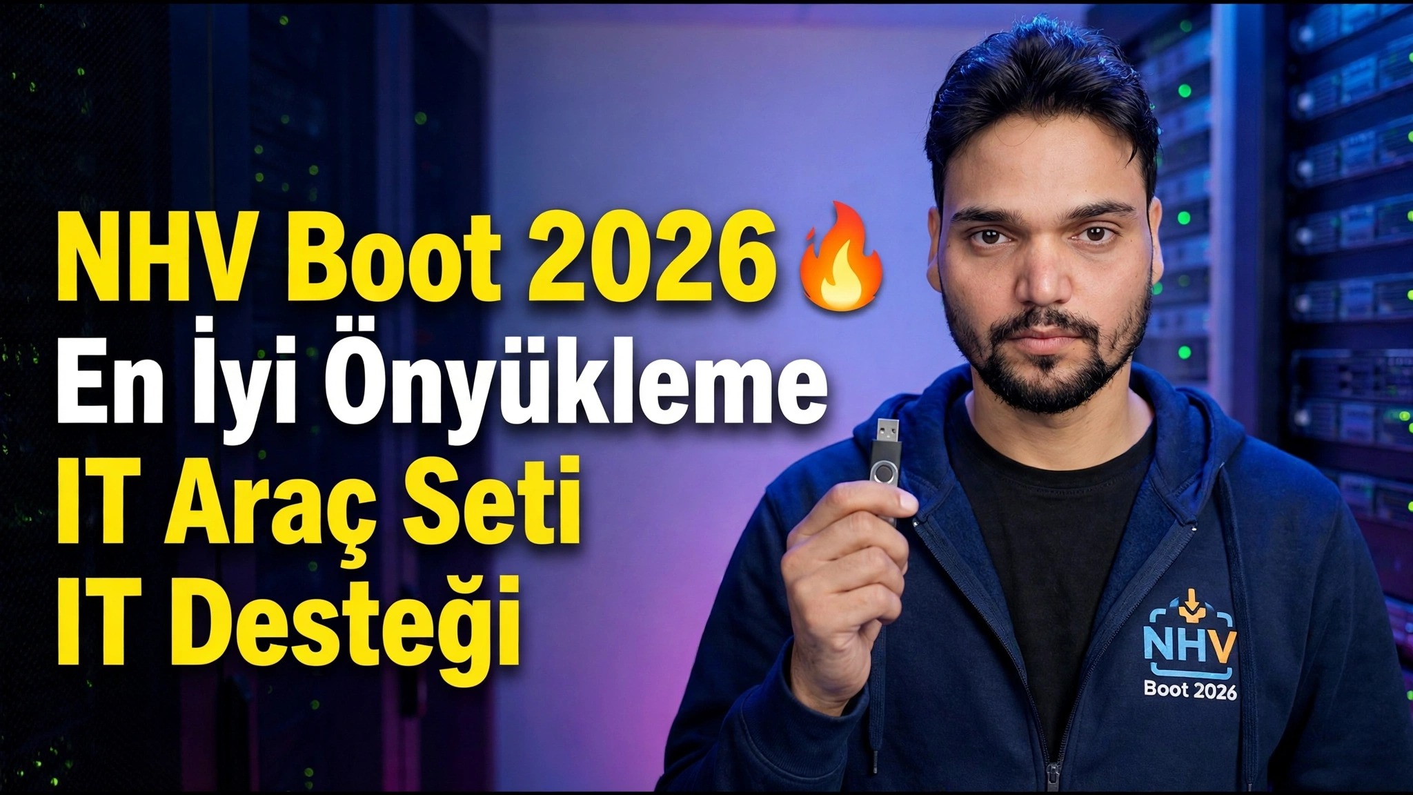 NHV Boot 2026 🔥 BT Desteği için Üstün Önyüklenebilir Araç Seti