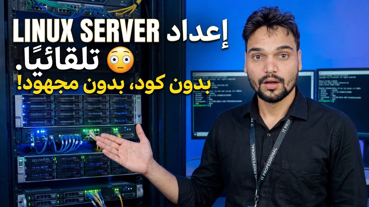 إعداد خادم Linux تلقائيًا 😳 بدون برمجة، بدون عمل شاق!