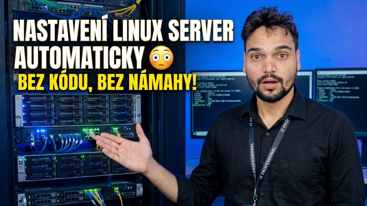 Nastavit Linux Server automaticky 😳 Žádné kódování, žádná tvrdá práce!