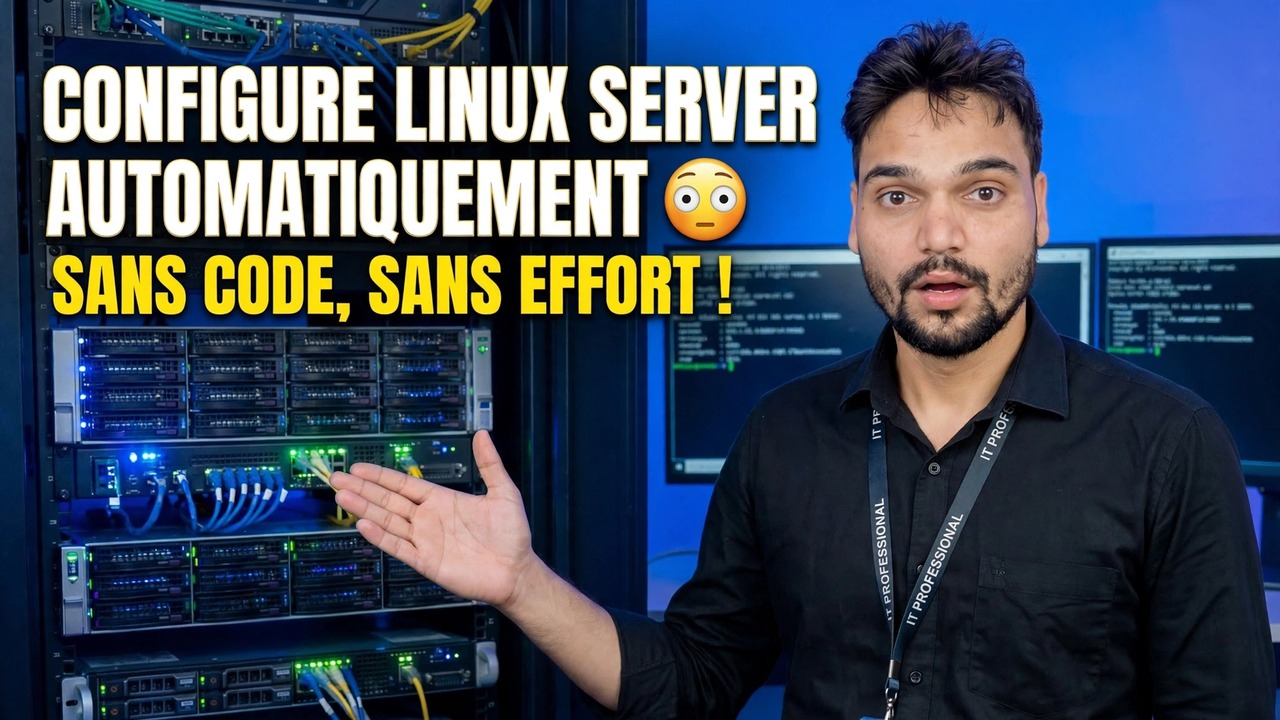 Configurer automatiquement le serveur Linux 😳 Pas de codage, pas de travail acharné !