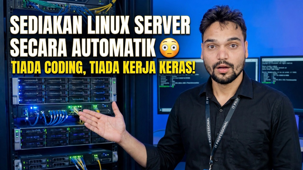 Sediakan Pelayan Linux Secara Automatik 😳 Tanpa Pengekodan, Tanpa Kerja Keras!