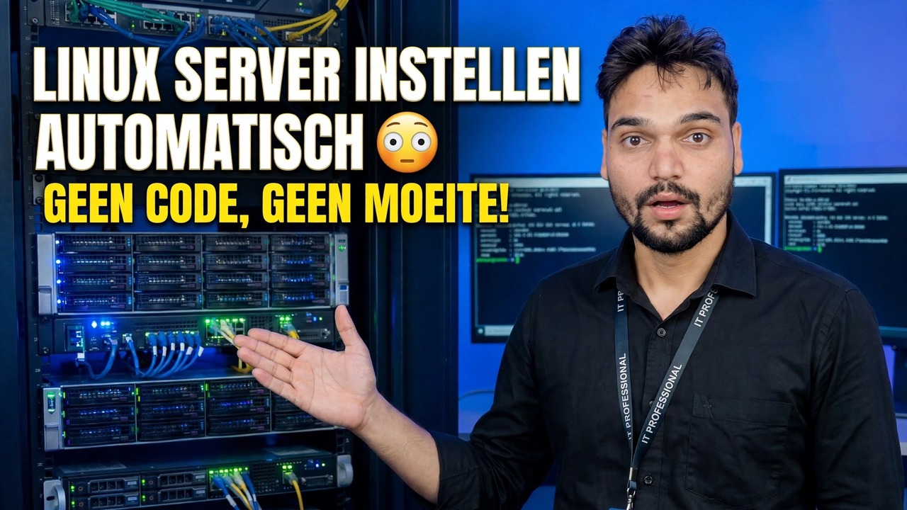Linux Server automatisch instellen 😳 Geen codering, geen hard werken!