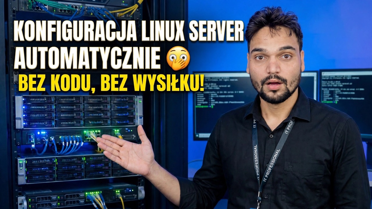 Skonfiguruj serwer Linux automatycznie 😳 Bez kodowania, bez ciężkiej pracy!