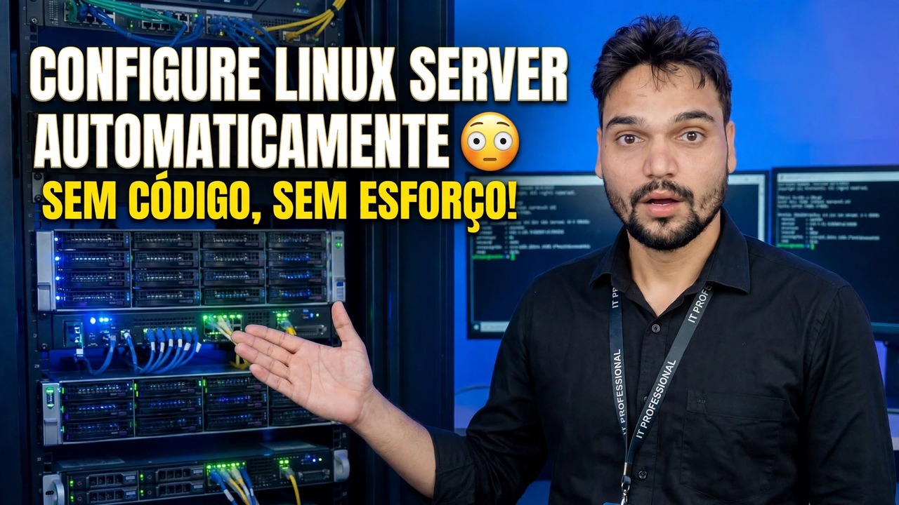 Configure o servidor Linux automaticamente 😳 Sem codificação, sem trabalho duro!