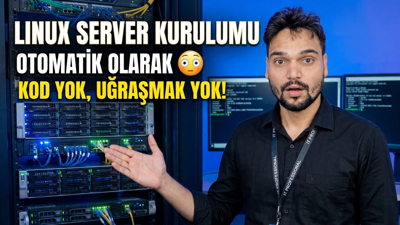 Linux Sunucusunu Otomatik Olarak Kurun 😳 Kodlama Yok, Zorlu Çalışma Yok!