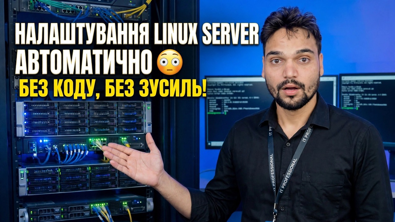 Налаштуйте сервер Linux автоматично 😳 Ні кодування, ні важкої роботи!