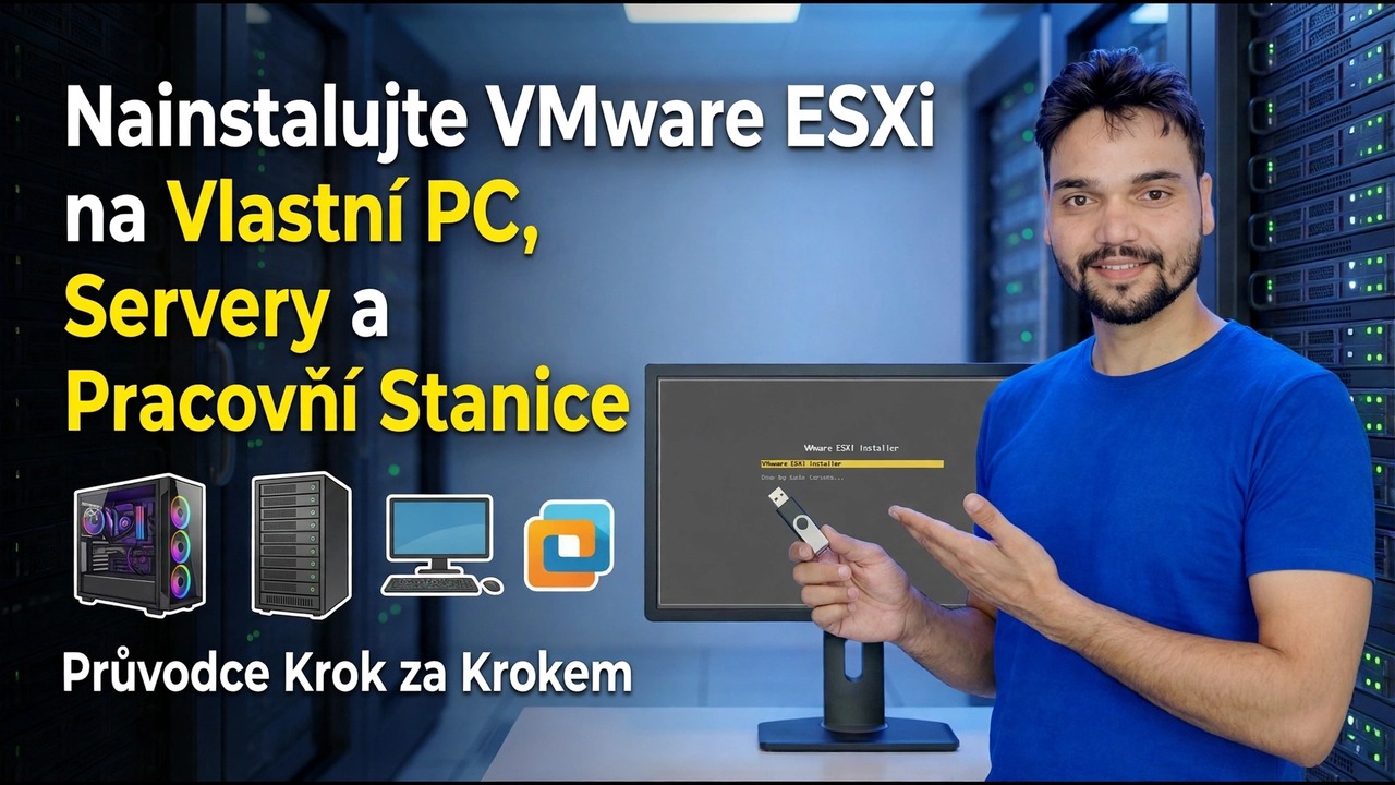 Nainstalujte VMware ESXi na vlastní počítače – průvodce krok za krokem