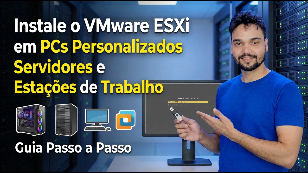 Instale VMware ESXi em PCs personalizados – Guia passo a passo