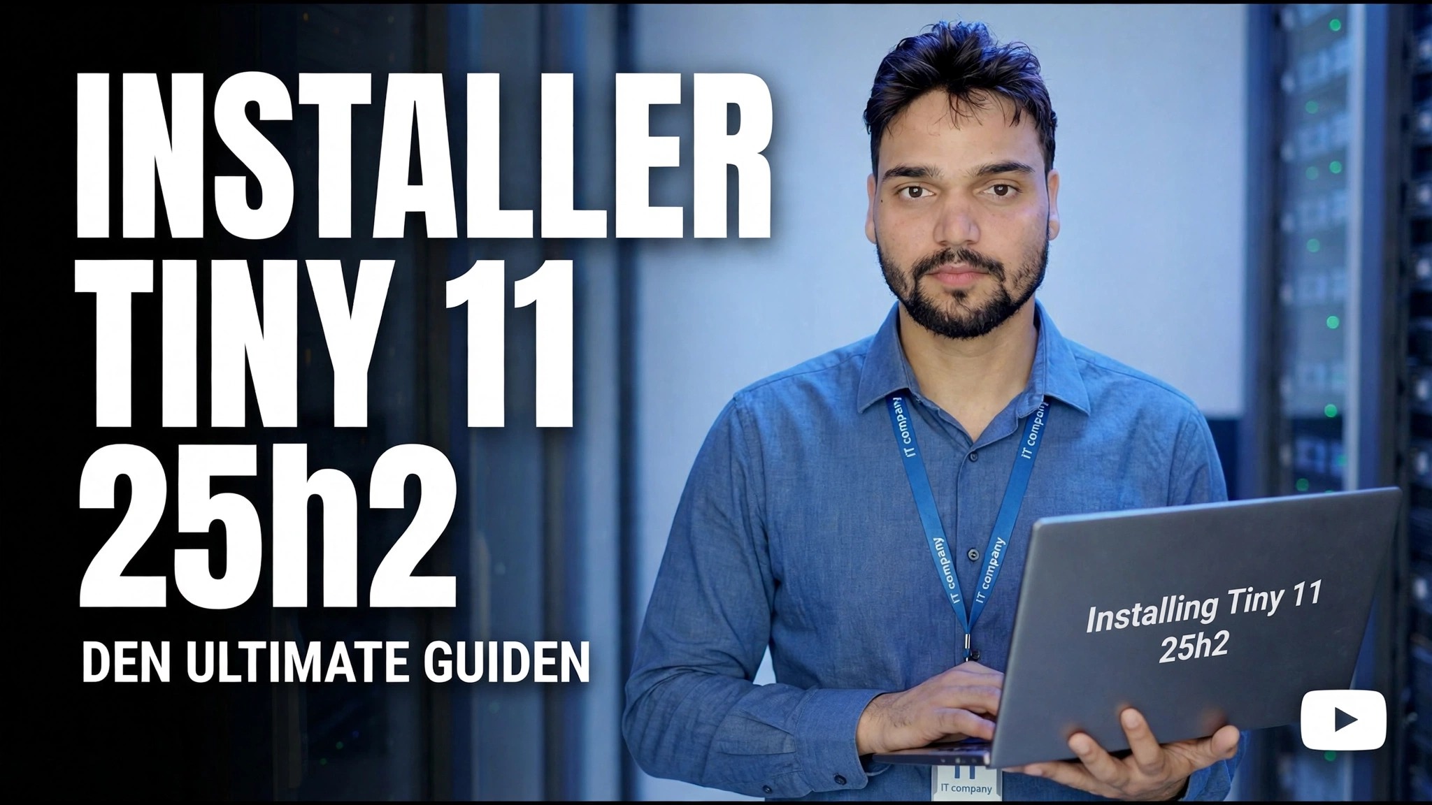 Installer Tiny 11 25h2